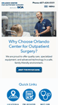 Mobile Screenshot of orlandooutpatientsurgery.com